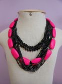 Maxi-Colar P&Pink Neon