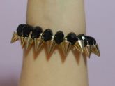 Pulseira Spikes + Pedra